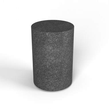 Декоративная фигура Flox Цилиндр черный гранит